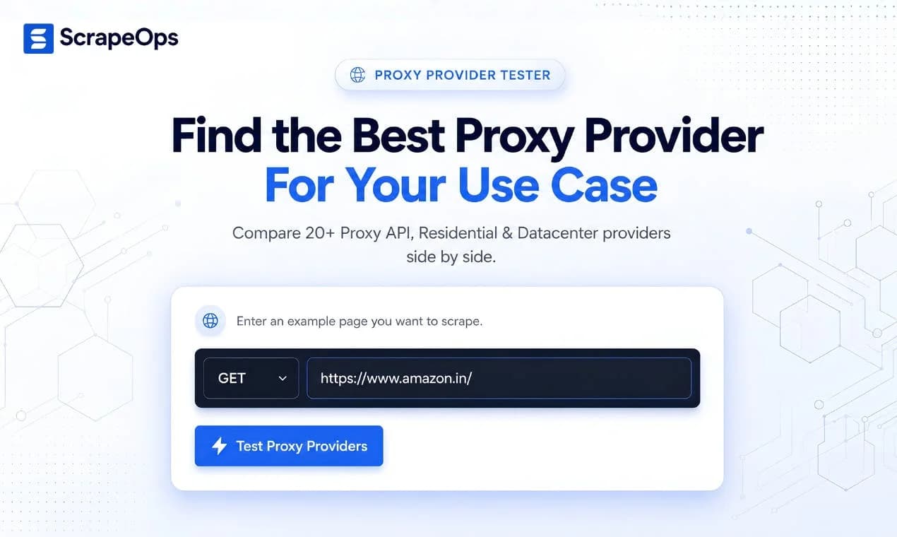 Proxy Tester by ScrapeOps screenshot 2