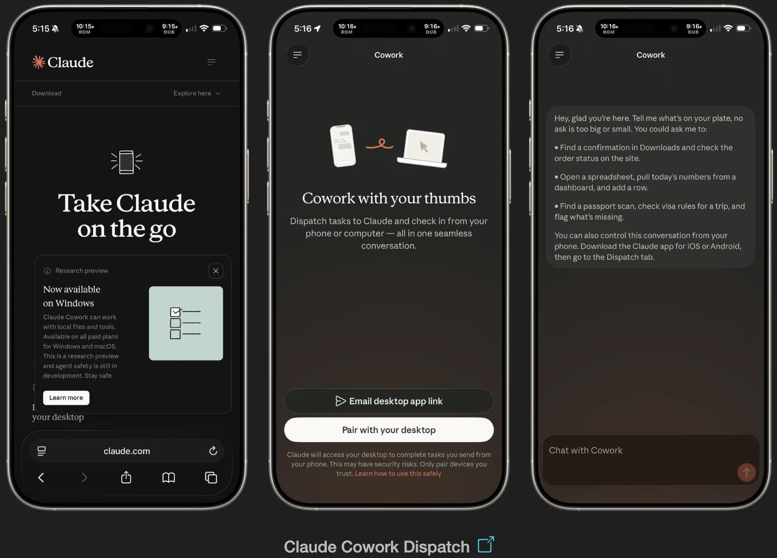 Claude Dispatch screenshot 6