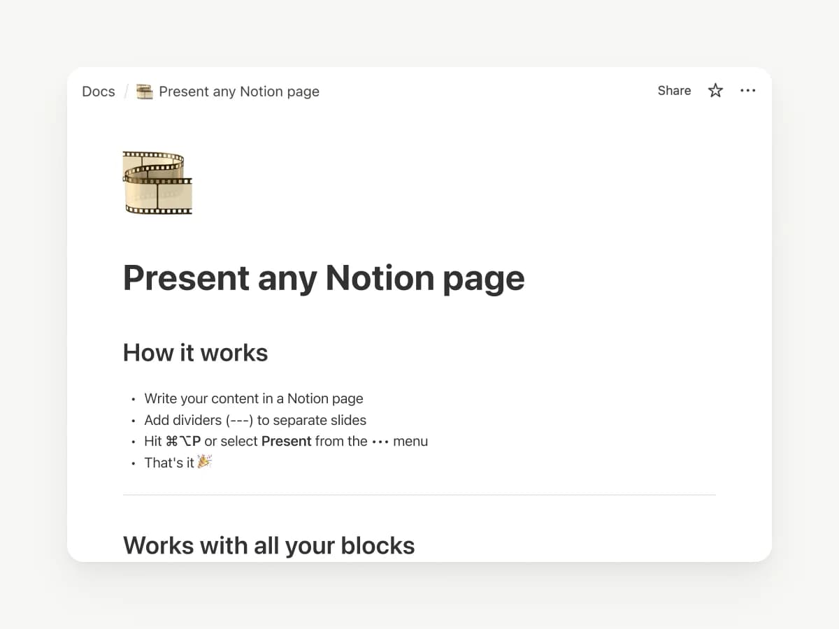 Notion 3.4 screenshot 3