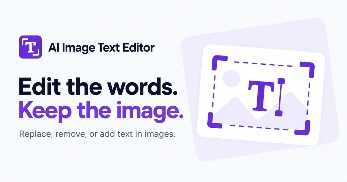 AI Image Text Editor screenshot 1