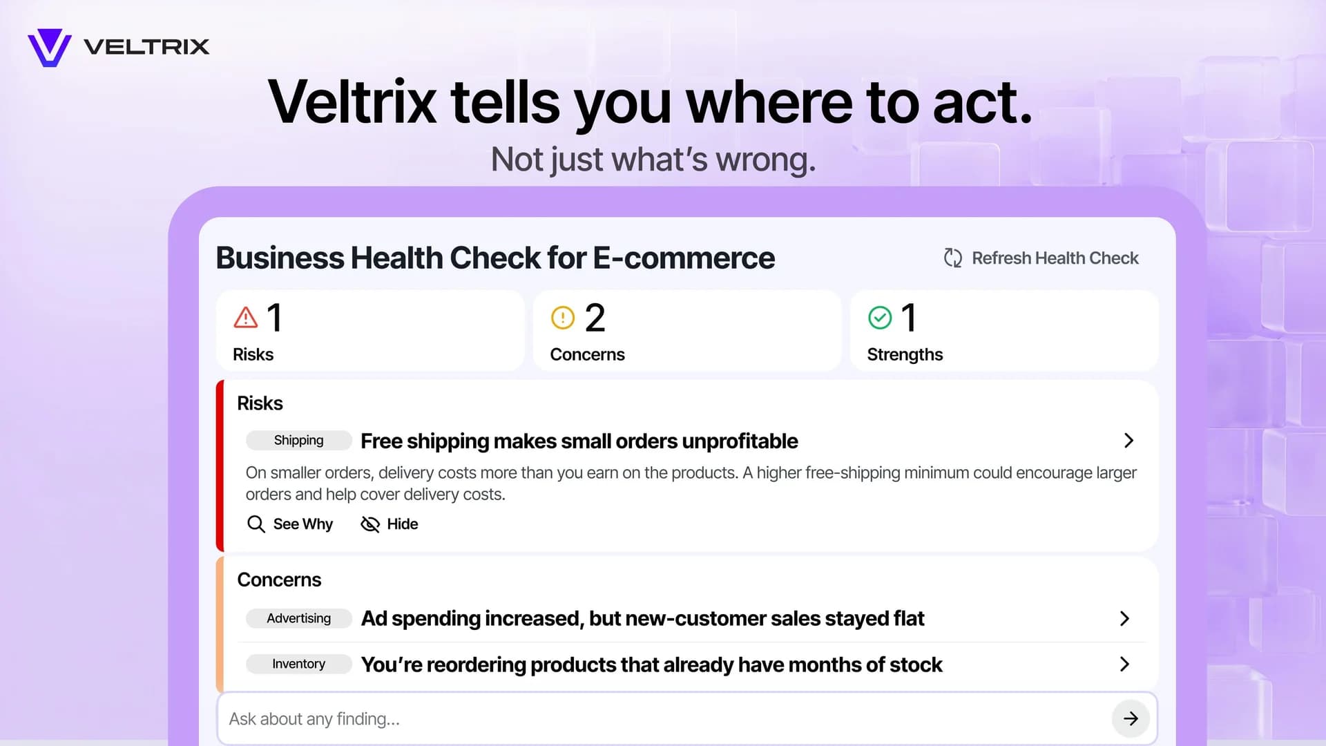 Veltrix AI for E-commerce screenshot 4