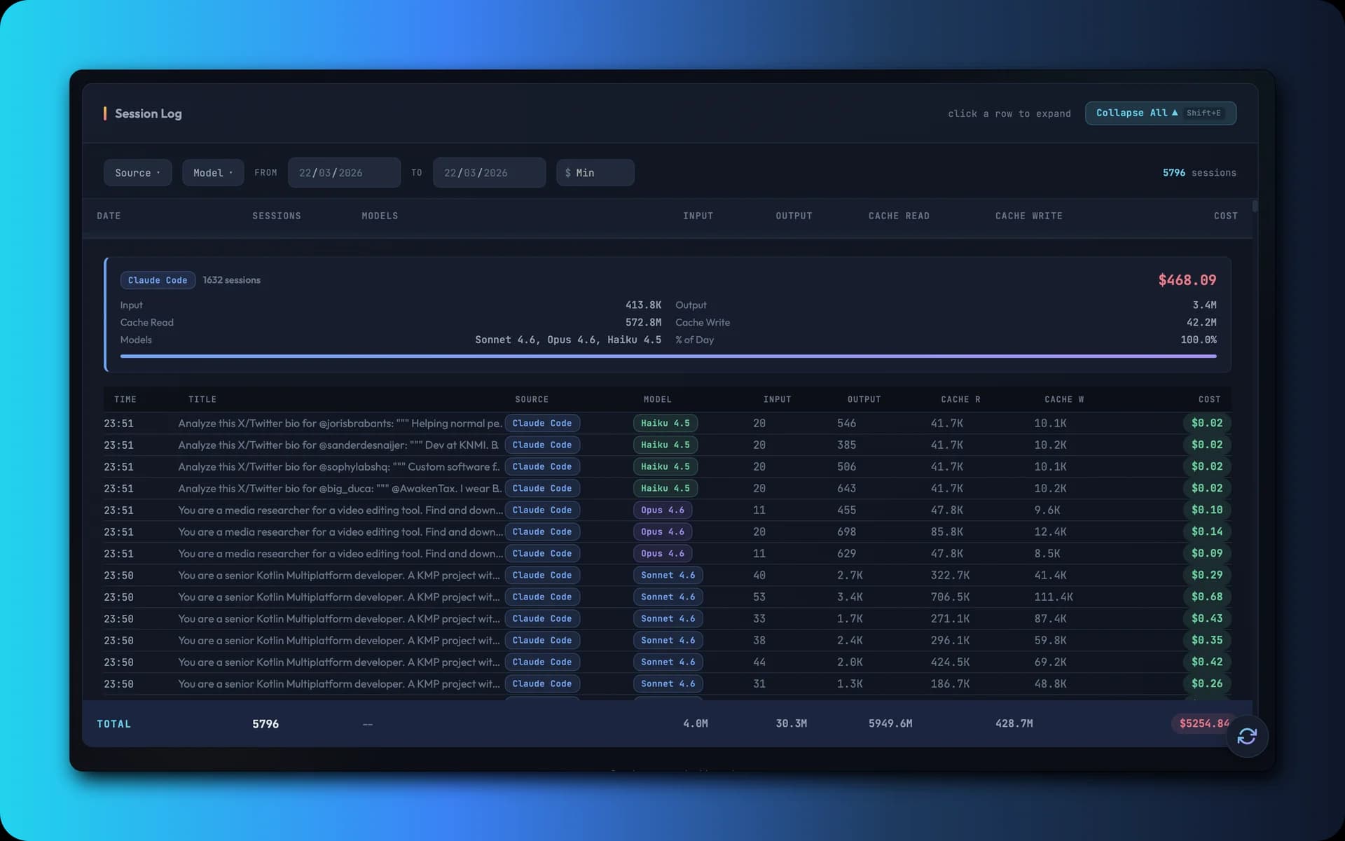 Claude Usage Tracker screenshot 3