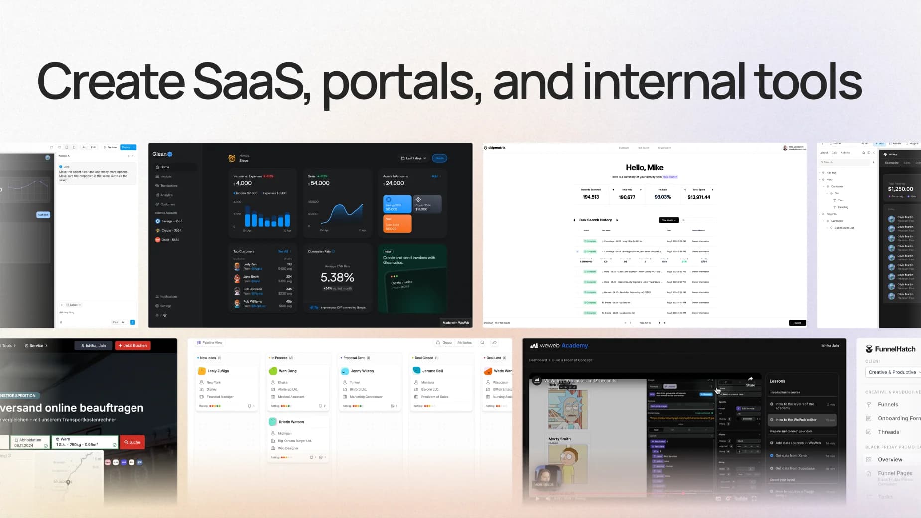 WeWeb 3.0 screenshot 5
