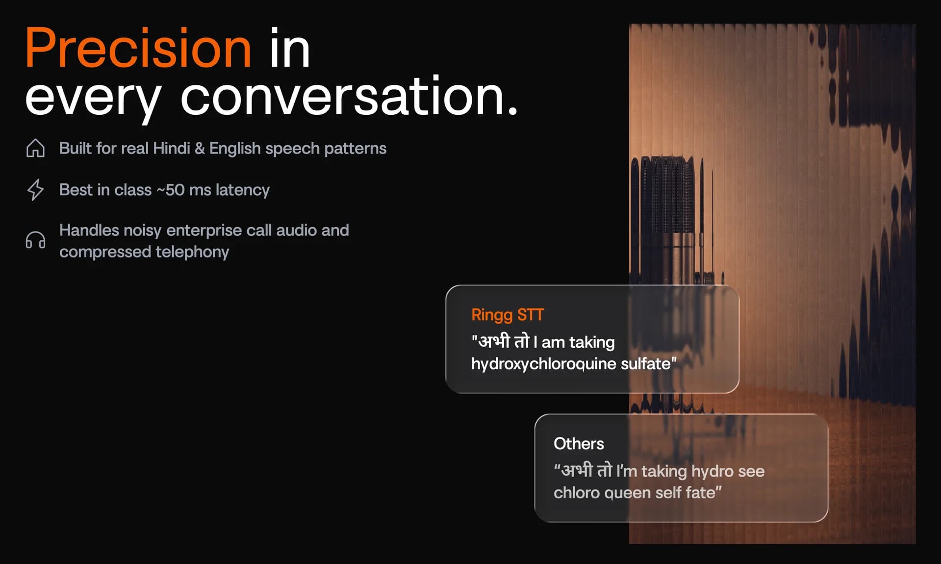 Parrot Speech-to-text API screenshot 2