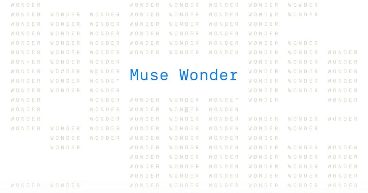 Muse Wonder screenshot 1