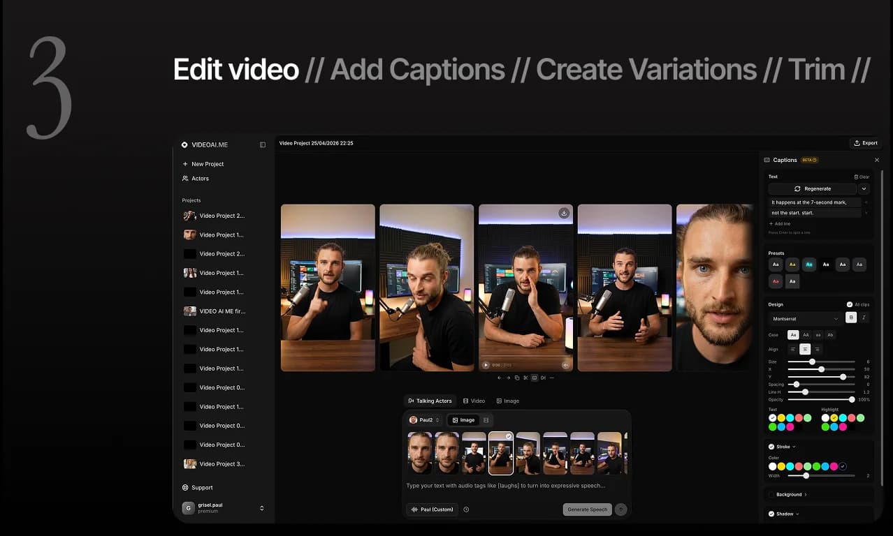 VIDEO AI ME screenshot 3