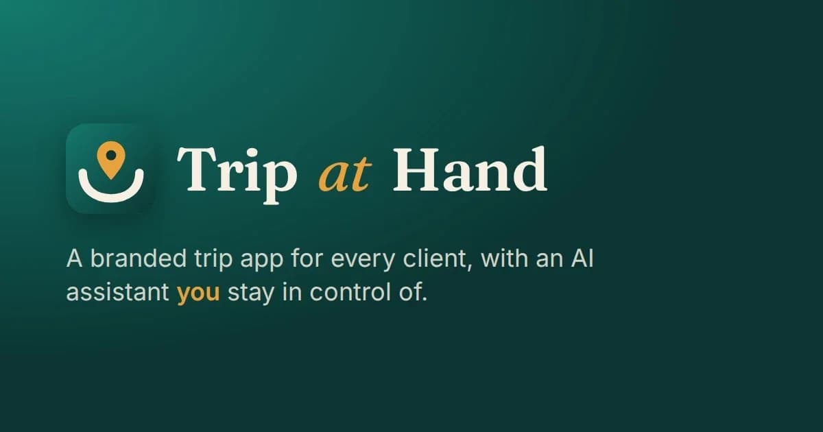 Trip at Hand screenshot 1