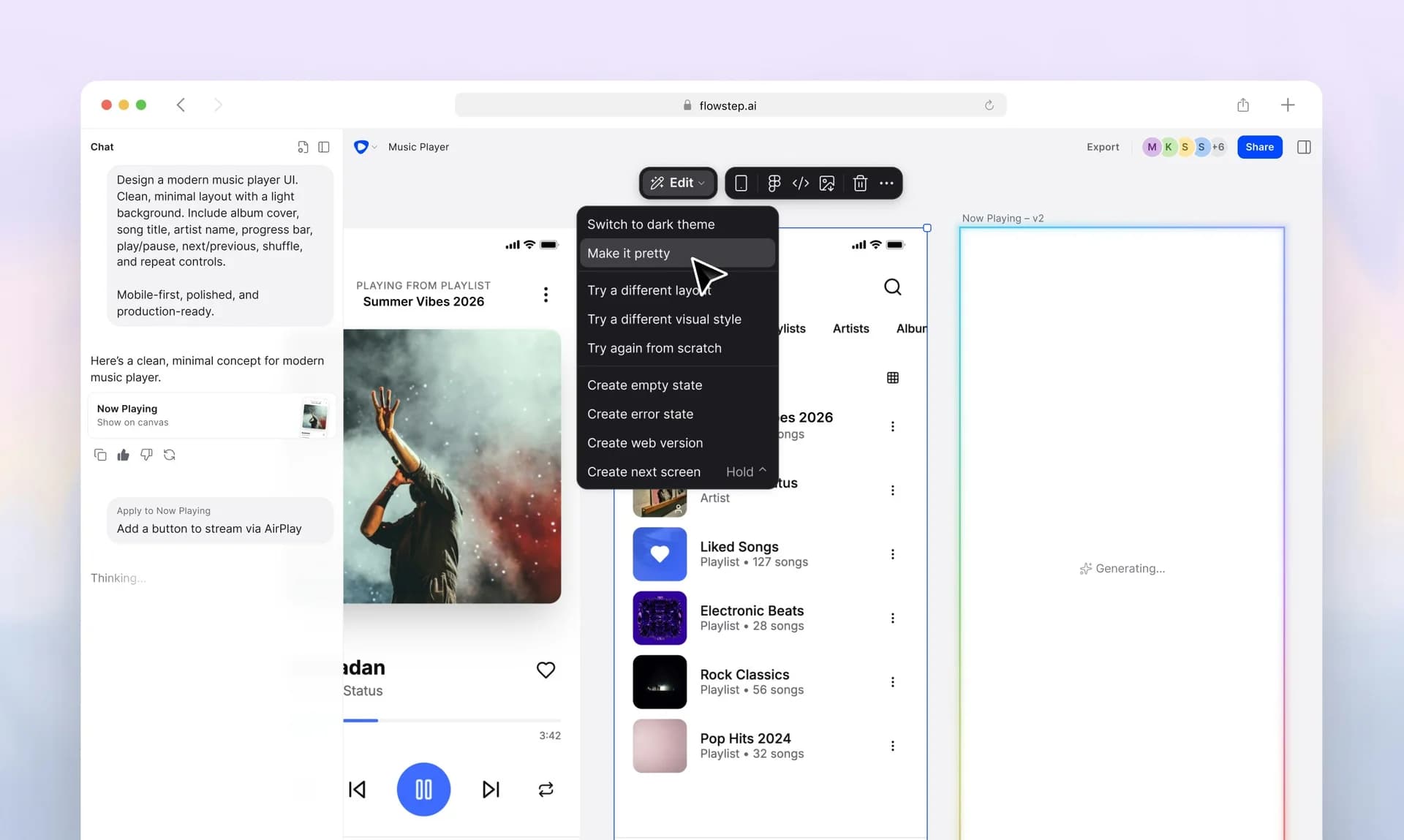 Flowstep 1.0 screenshot 2