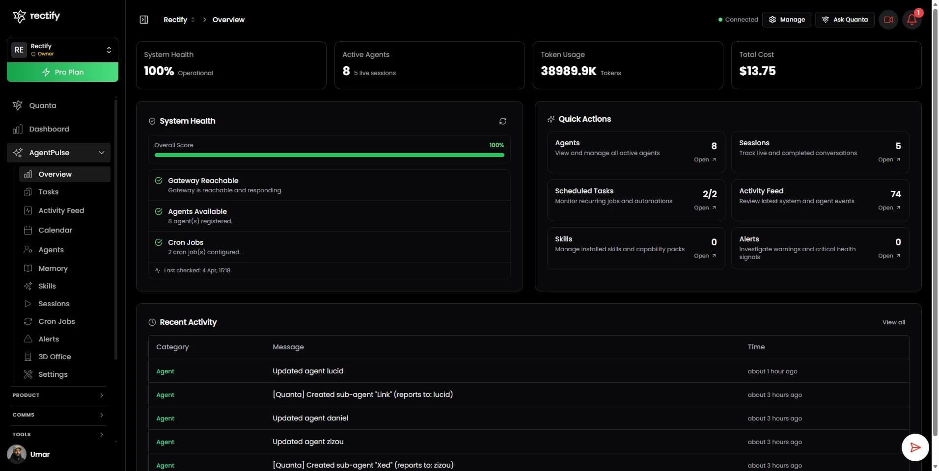 AgentPulse by Rectify screenshot 5