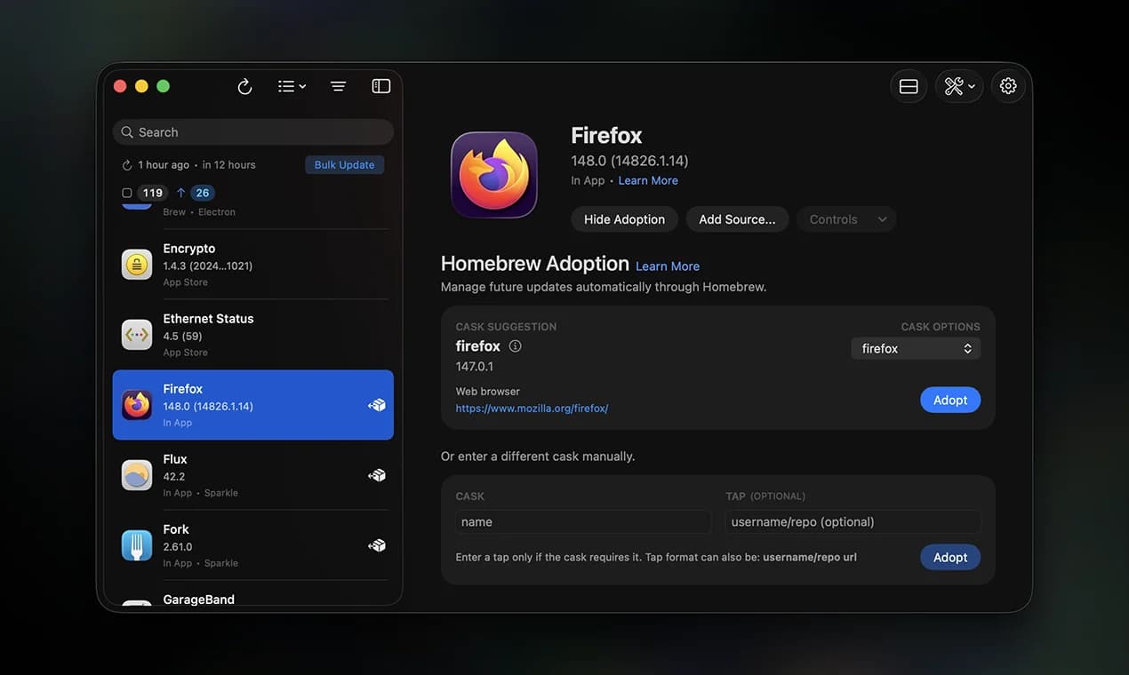 Updatest screenshot 3