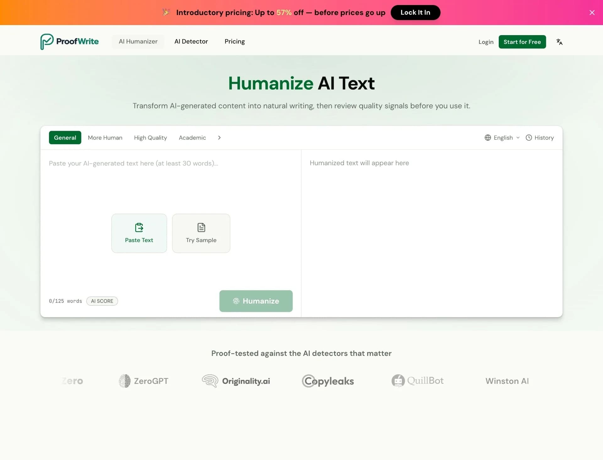 ProofWrite AI screenshot 1