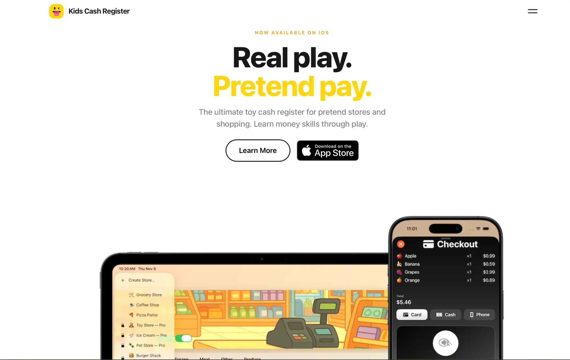 Kids Cash Register screenshot 1