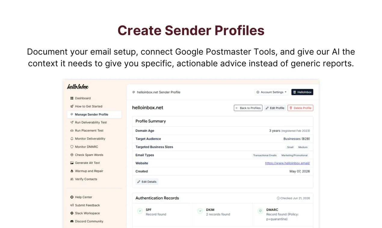 Hello Inbox screenshot 3