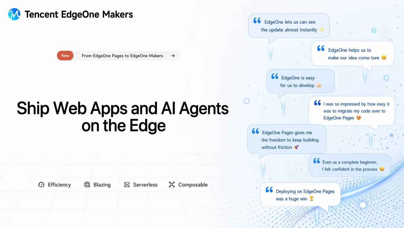 Tencent EdgeOne Makers screenshot 9