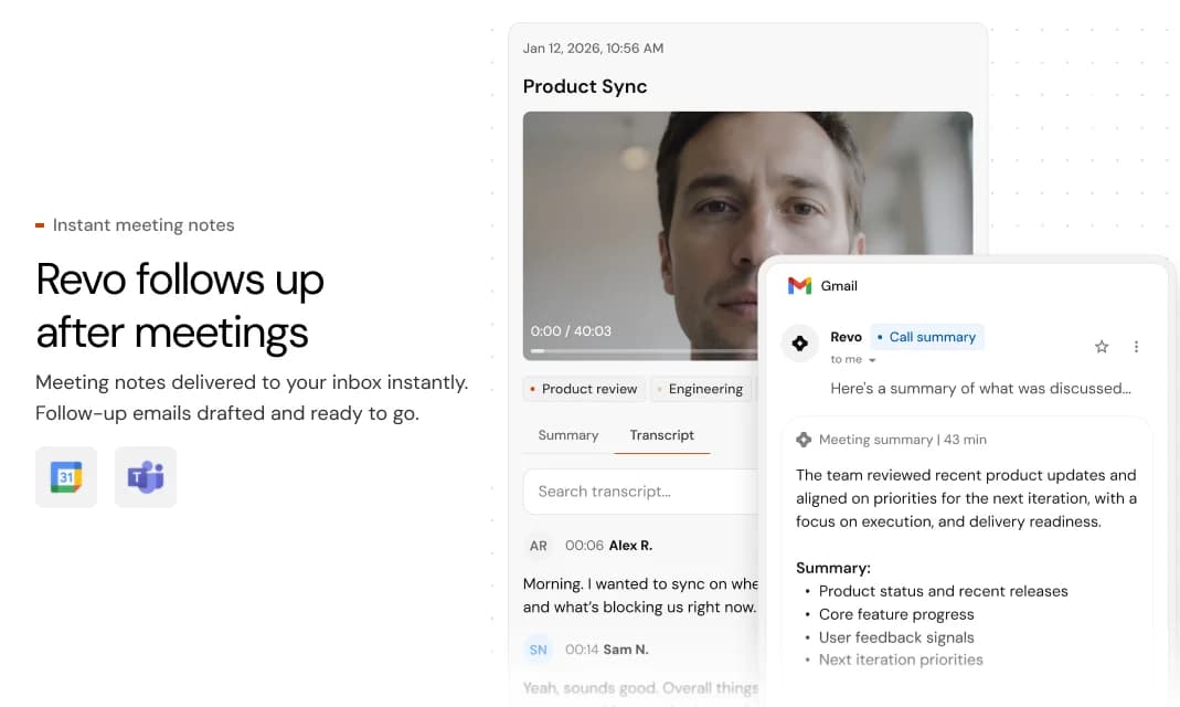 Revo AI Email Assistant screenshot 3