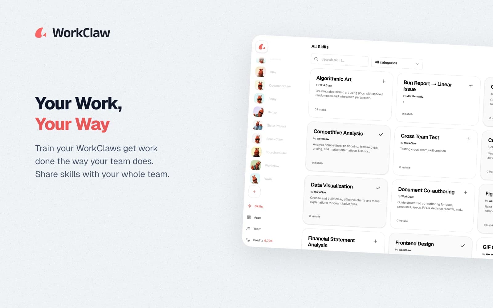 WorkClaw screenshot 2