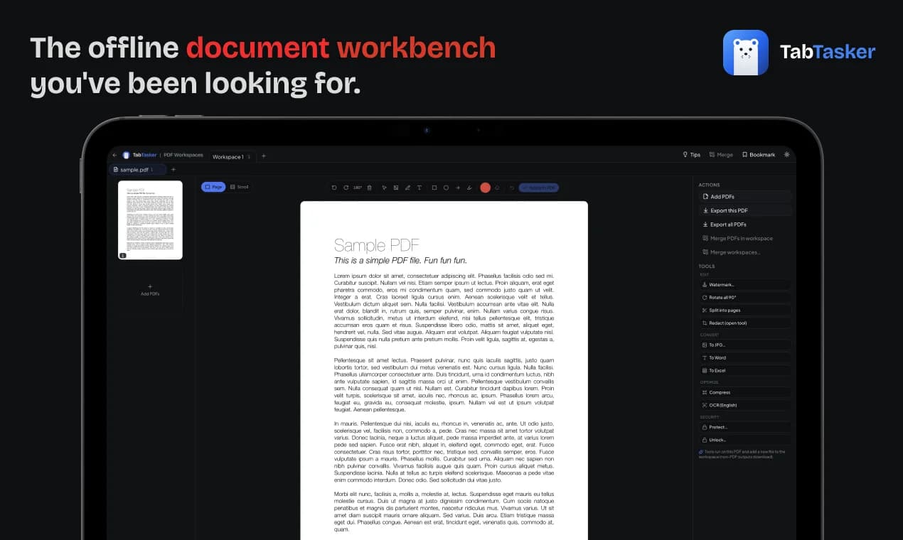 TabTasker screenshot 3